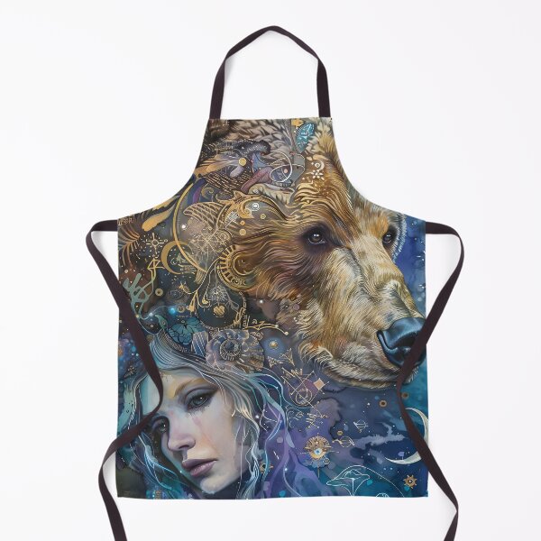 Item preview, Animal Spirit Print, Spirit of the Bear, Surrealistic Art designed and sold by Art.Fusion.Studio.