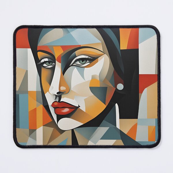 Item preview, Abstract Portrait of a Woman designed and sold by Robo-toons.