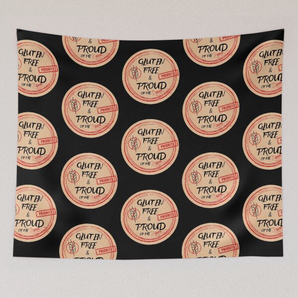 Item preview, Gluten free Proud of me. Stamps for celiac disease. Food stamps designed and sold by DendaArt.