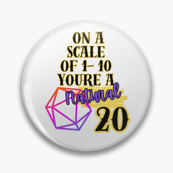 Item preview, Natural 20 designed and sold by HoodRatSwagger.