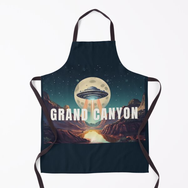 Item preview, Grand canyon ufo NASA illustration gif designed and sold by La Loca.