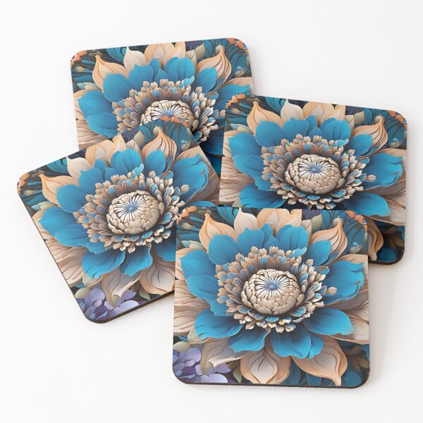 Item preview, Royal Blue Flower designed and sold by MadnessEnvelope.
