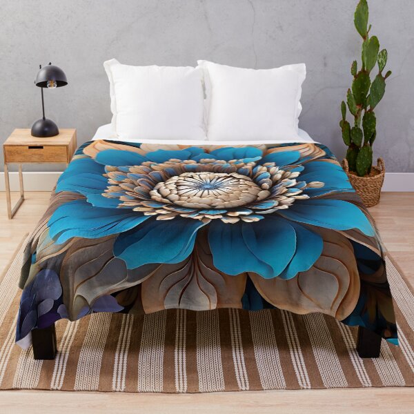 Item preview, Royal Blue Flower designed and sold by MadnessEnvelope.