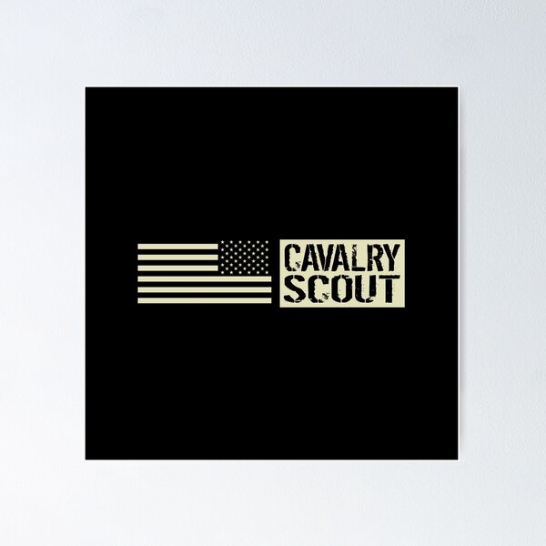 Item preview, Cavalry Scout (Black Flag) designed and sold by Jared Davies.