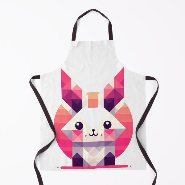 Item preview, Modern Geometric Bunny in Pink designed and sold by Dynke.