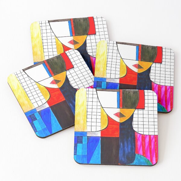 Item preview, Color Mosaic: The Strange Face designed and sold by Mahmoud Salah.