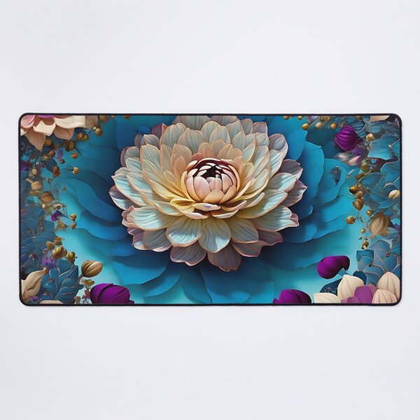Item preview, Royal Blue Flowers designed and sold by MadnessEnvelope.