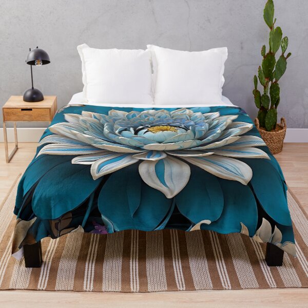 Item preview, Royal Blue Wildflowers Floral Aesthetic designed and sold by MadnessEnvelope.