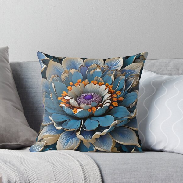 Item preview, Royal Blue Wildflower Floral Aesthetic designed and sold by MadnessEnvelope.