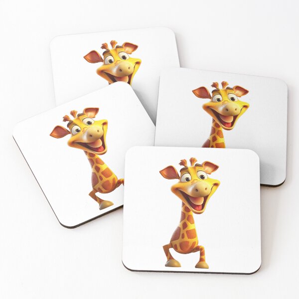 Item preview, Cheerful Cartoon Giraffe designed and sold by Sillytoe.