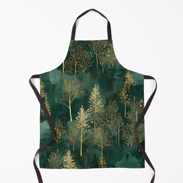 Item preview, Green and Gold Forest Pattern designed and sold by Northern-Lights.