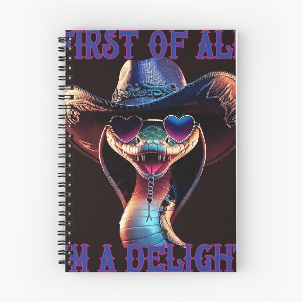 Item preview, First Of All I'm A Delight: Snake Cowboy designed and sold by elynne9.