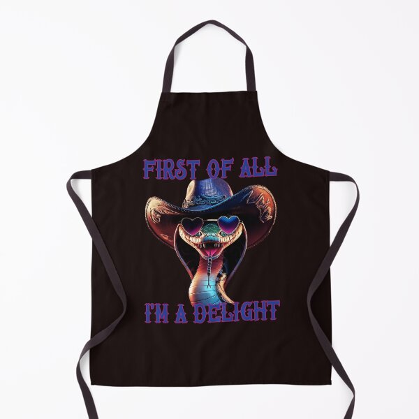 Item preview, First Of All I'm A Delight: Snake Cowboy designed and sold by elynne9.