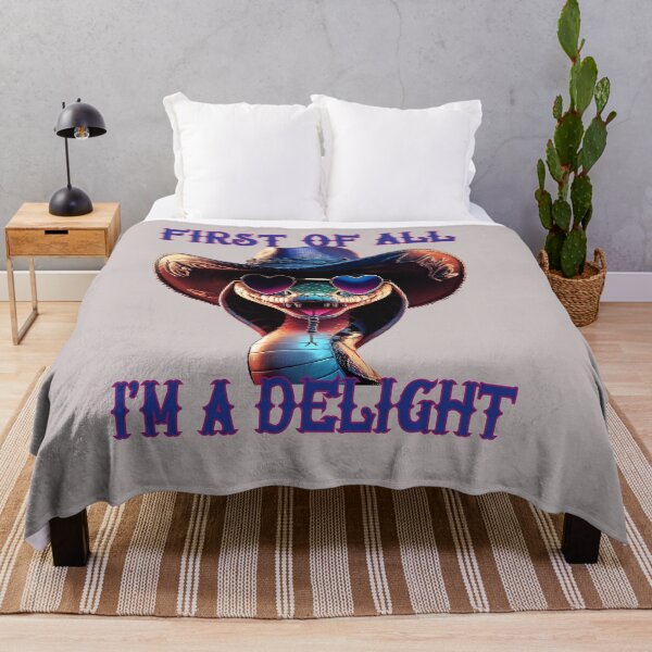 Item preview, First Of All I'm A Delight: Snake Cowboy designed and sold by elynne9.