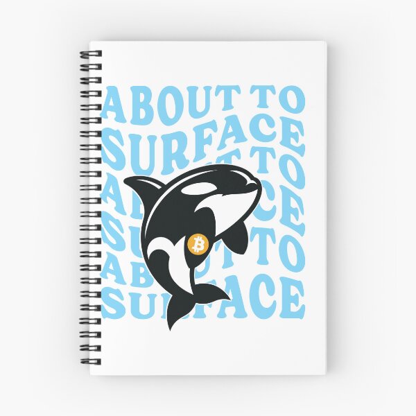 Item preview, Bitcoin Whale About To Surface, gift for crypto investor designed and sold by TaraGbear.