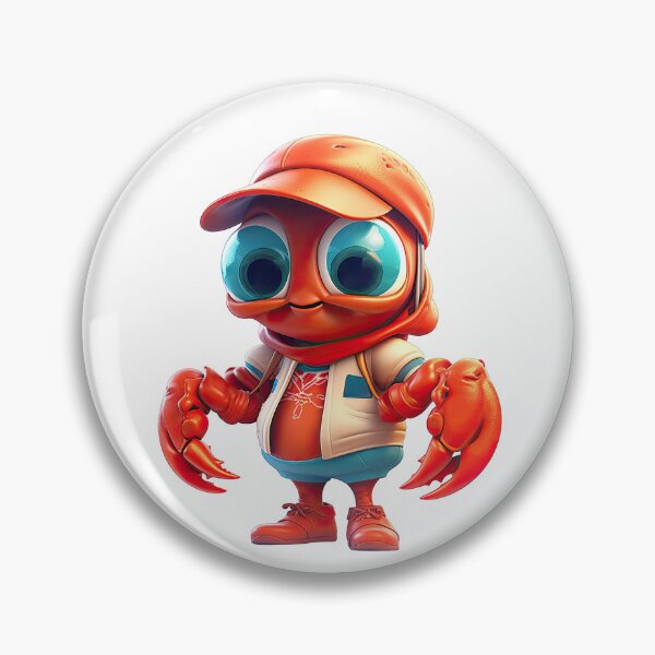 Item preview, Charming Cartoon Lobster designed and sold by Sillytoe.