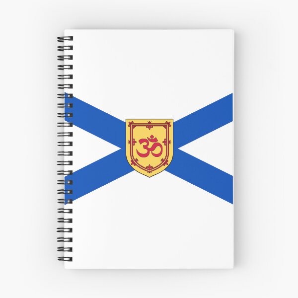 Item preview, Nova Scotia Hindu Symbol Flag (bratach samhla hindu Alba Nuadh) designed and sold by JonathanR1994.