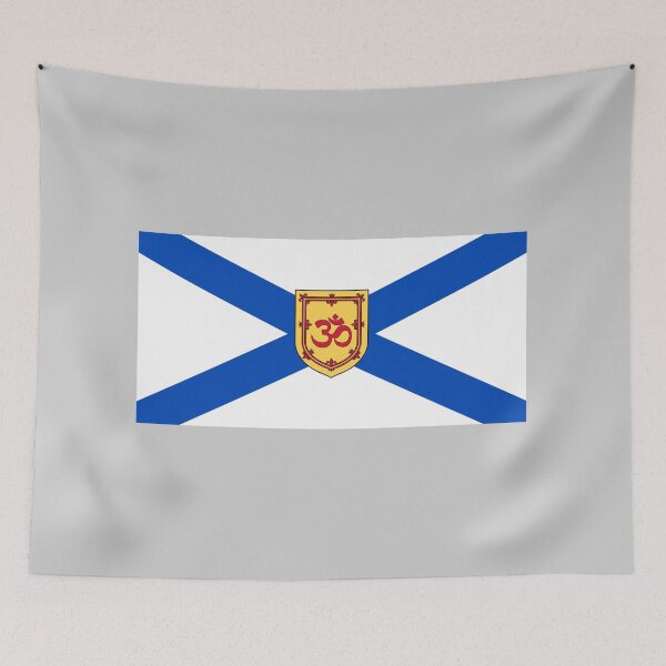 Item preview, Nova Scotia Hindu Symbol Flag (bratach samhla hindu Alba Nuadh) designed and sold by JonathanR1994.