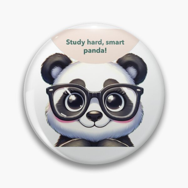 Item preview, Wisdom of the Scholar Panda: Academic Inspiration with a Touch of Tenderness designed and sold by Karina Creative Studio.