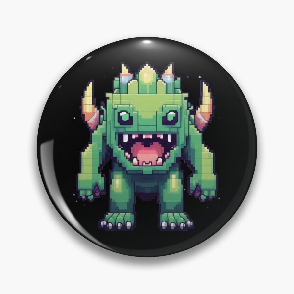 Item preview, Kawaii Baby Kaiju, Pixel Art, Retro Gamer designed and sold by Burn-Ego.