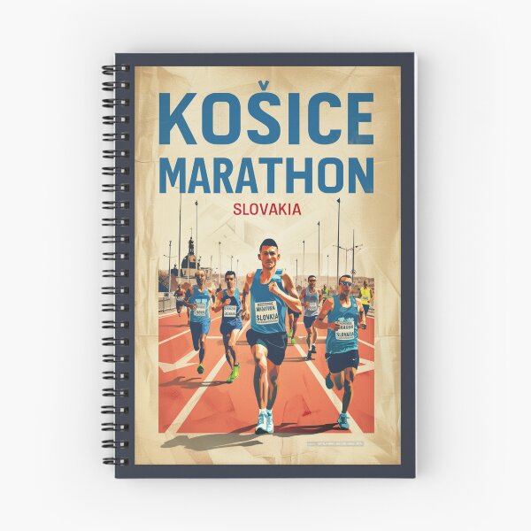 Item preview, A Vintage Travel Illustration of Kosice Marathon - Slovakia  designed and sold by GoodOldVintage.