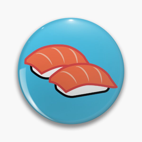 Item preview, Salmon Nigiri Cartoon designed and sold by maidacervania.