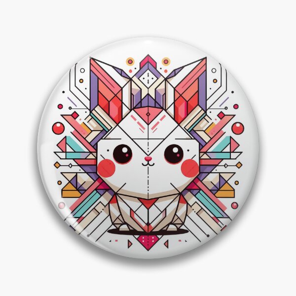 Item preview, Cute Geometric Abstract Style Bunny designed and sold by Dynke.