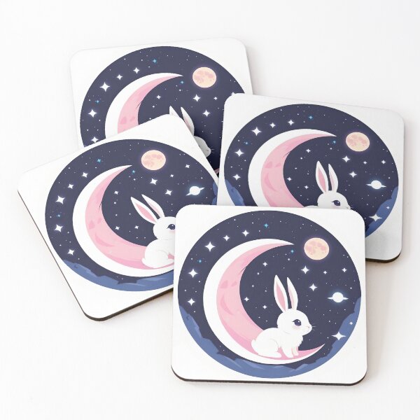 Item preview, Bunny & Moon designed and sold by MoonBunniie.