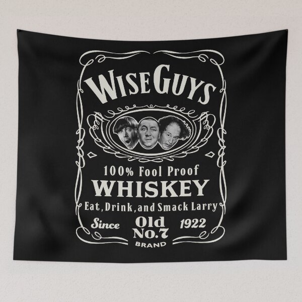 Item preview, Wise Guy Whiskey Label Dks designed and sold by Alema Art.