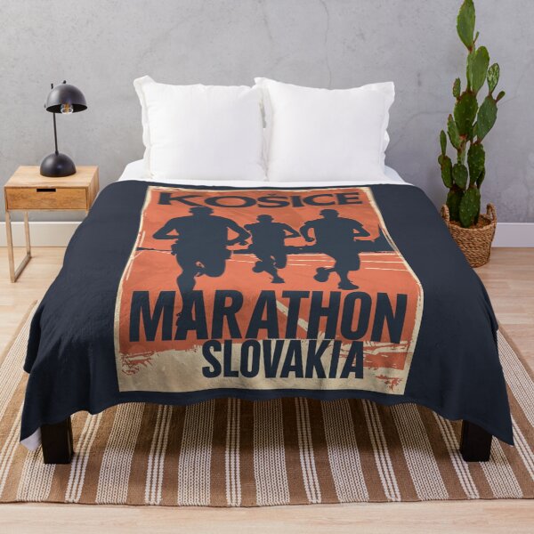 Item preview, A Vintage Travel Illustration of Kosice Marathon - Slovakia  designed and sold by GoodOldVintage.