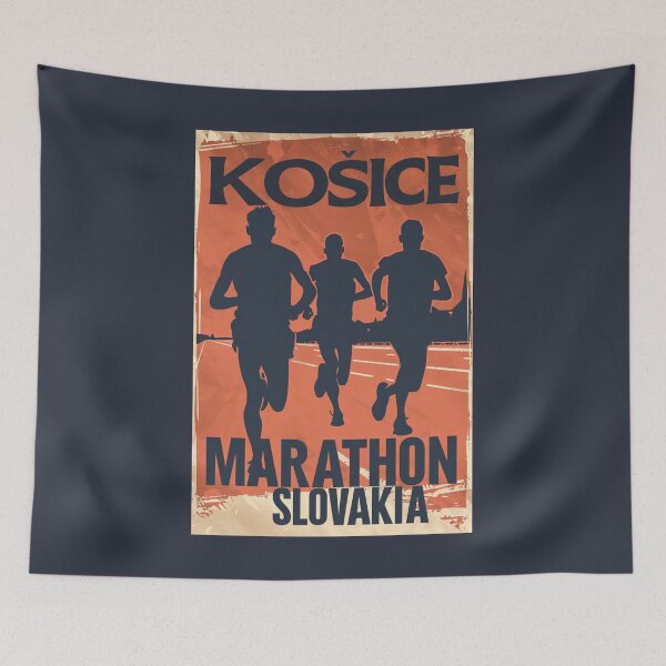 Item preview, A Vintage Travel Illustration of Kosice Marathon - Slovakia  designed and sold by GoodOldVintage.