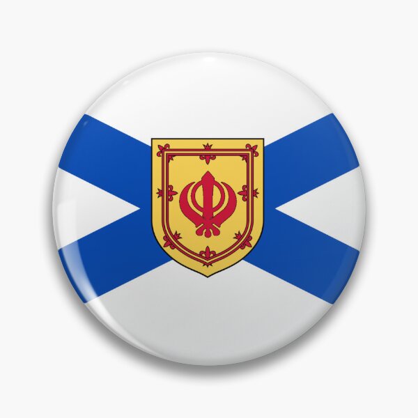 Item preview, Nova Scotia Sikhism Flag (bratach sikhism nova scotia) designed and sold by JonathanR1994.