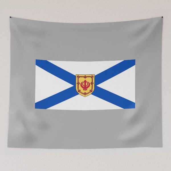 Item preview, Nova Scotia Sikhism Flag (bratach sikhism nova scotia) designed and sold by JonathanR1994.