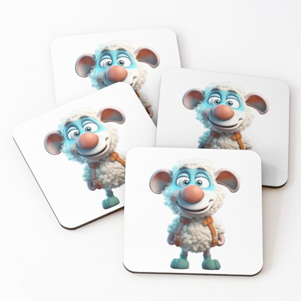 Item preview, Adventurous Cartoon Sheep designed and sold by Sillytoe.