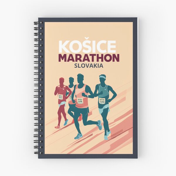 Item preview, A Vintage Travel Illustration of Kosice Marathon - Slovakia  designed and sold by GoodOldVintage.