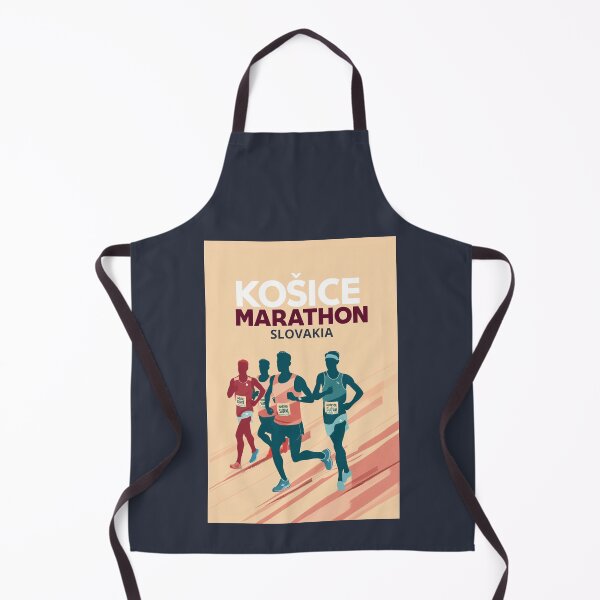 Item preview, A Vintage Travel Illustration of Kosice Marathon - Slovakia designed and sold by GoodOldVintage.