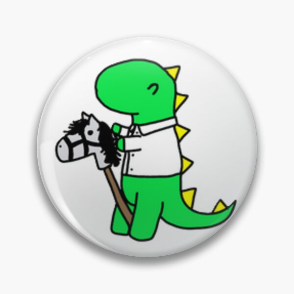 Item preview, Hobbyhorse Dino designed and sold by Lydia Conder.