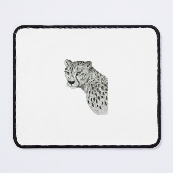 Item preview, Cheetah pencil drwing designed and sold by daphnescarlett.