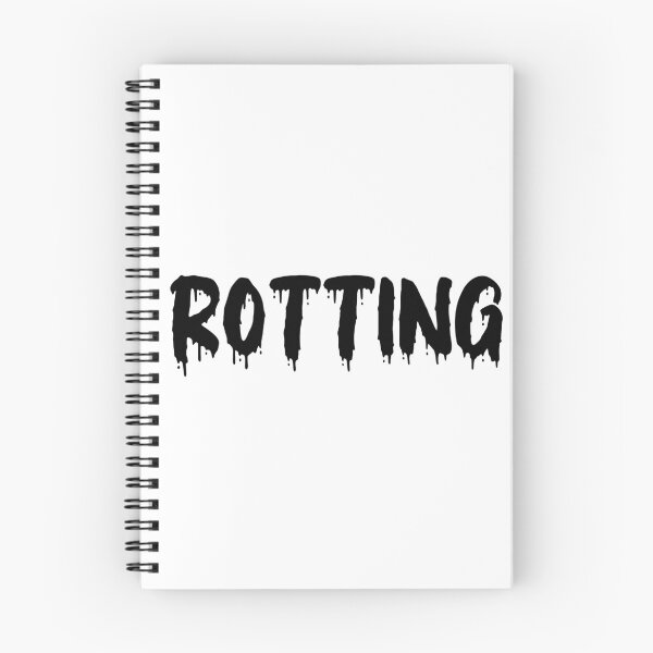 Item preview, BLACK ON WHITE ROTTING BLOOD DRIP designed and sold by RomeArtCo.