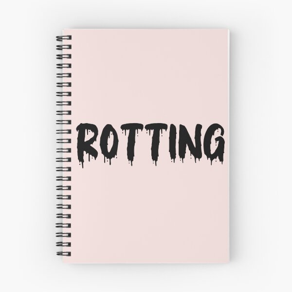 Item preview, BLACK ON PINK ROTTING BLOOD DRIP designed and sold by RomeArtCo.