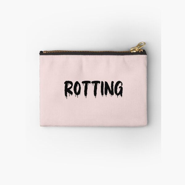 Item preview, BLACK ON PINK ROTTING BLOOD DRIP designed and sold by RomeArtCo.