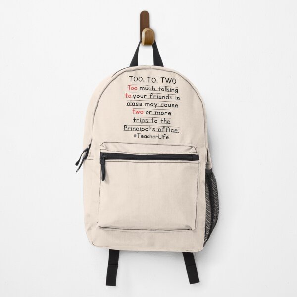 Item preview, Back To School Too, To, Two Teacher Too Much Talking designed and sold by SunfullyYours.