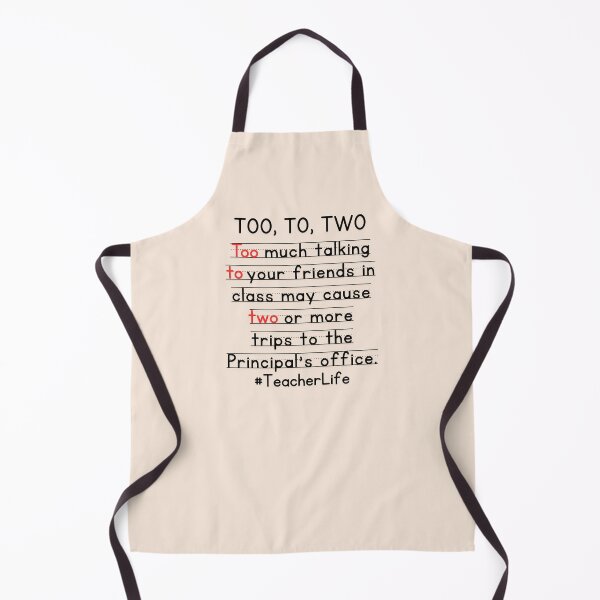 Item preview, Back To School Too, To, Two Teacher Too Much Talking designed and sold by SunfullyYours.