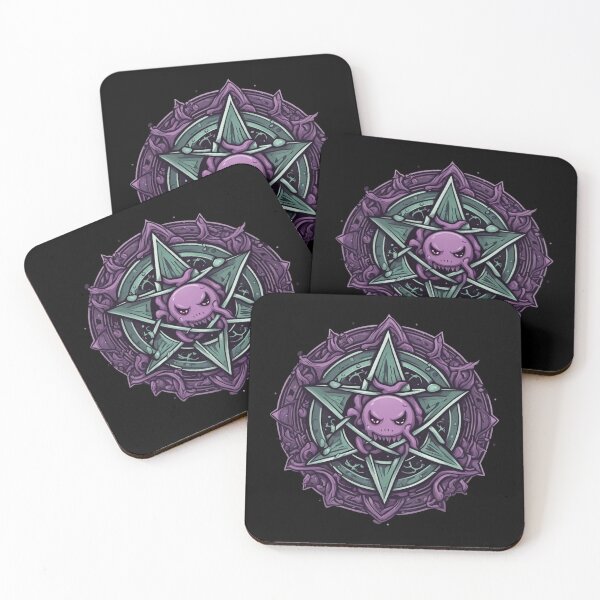 Item preview, Demonic Hexagram, Dark Magick, Kawaii Evil Star designed and sold by Burn-Ego.