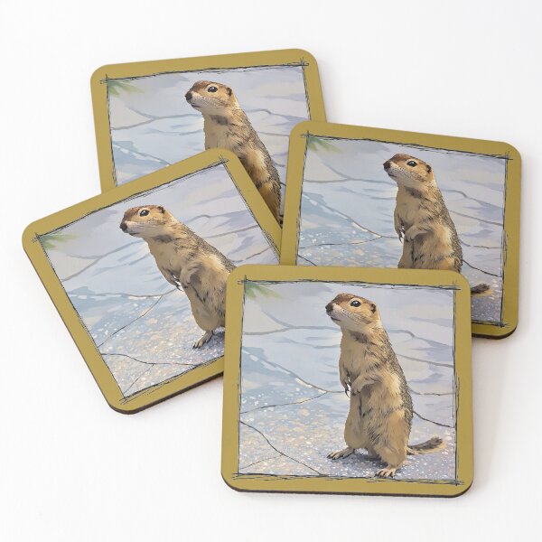 Item preview, Ground Squirrel... Deep in Thought designed and sold by MaryLinH.