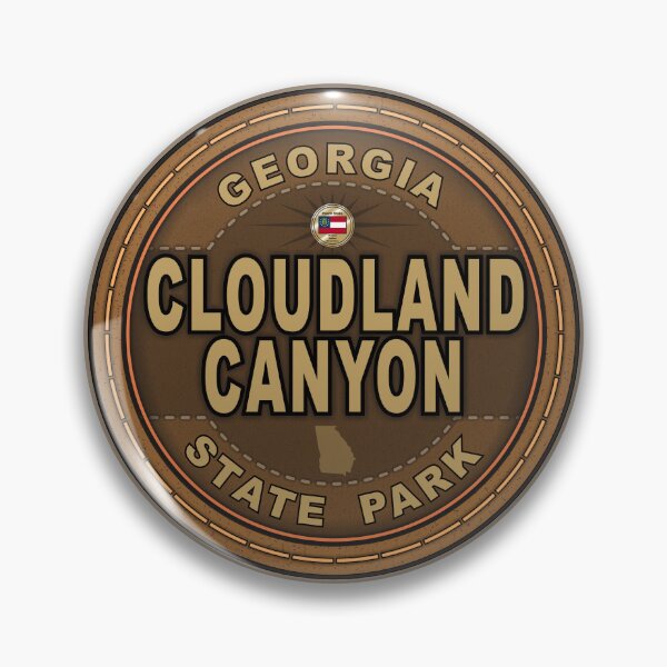 Item preview, Cloudland Canyon State Park stitching effect designed and sold by studioss76.