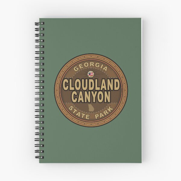 Item preview, Cloudland Canyon State Park stitching effect designed and sold by studioss76.