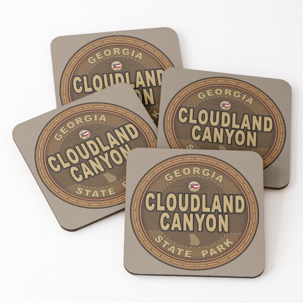 Item preview, Cloudland Canyon State Park stitching effect designed and sold by studioss76.