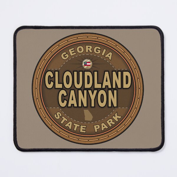 Item preview, Cloudland Canyon State Park stitching effect designed and sold by studioss76.