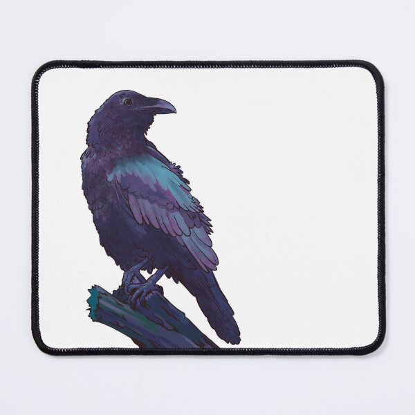 Item preview, Crow on branch designed and sold by thebrokenbird.